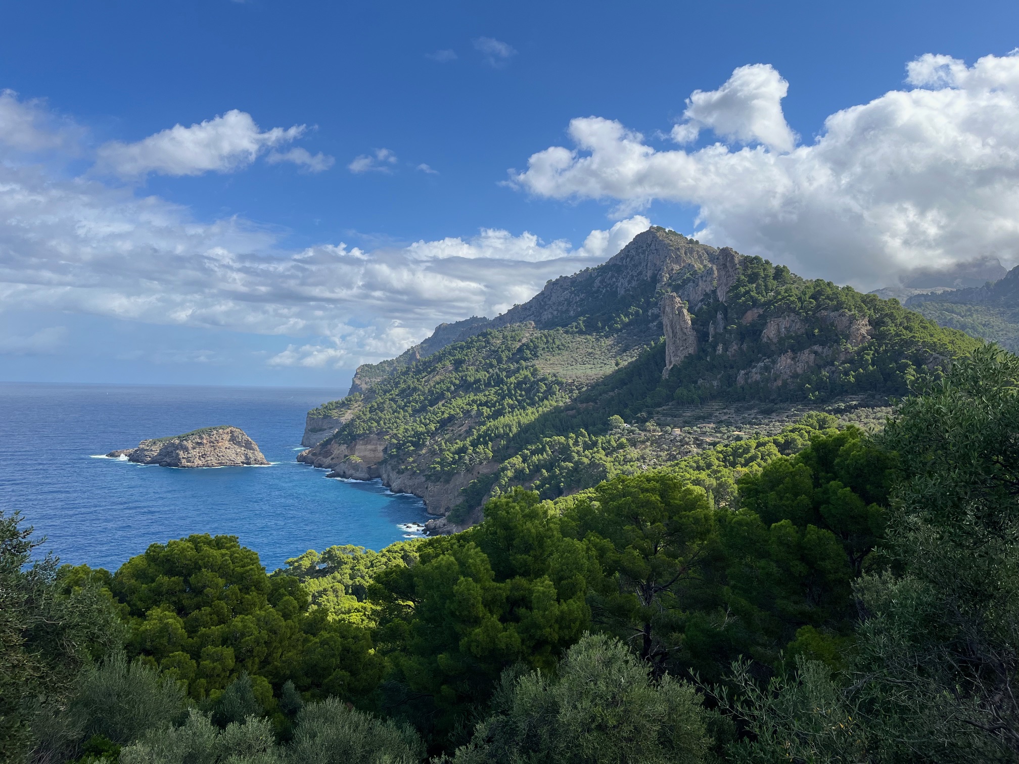 Alla vackra berg på Mallorca, och allt det andra vackra.
